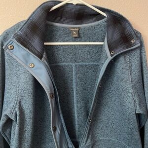 Eddie Bauer Women’s large sweater jacket.